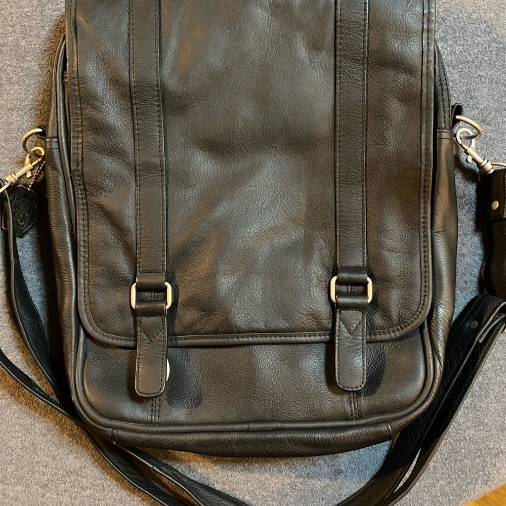 Laptop / Backpack Top Grain Cowhide Bag - New with tags